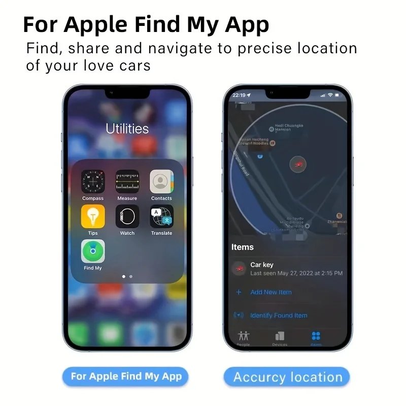 Localizzatore Gps oketech per localizzatore GPS OBD per Auto trova My Apple App ufficiale Mini OBD GPS Voice Monitor tracker