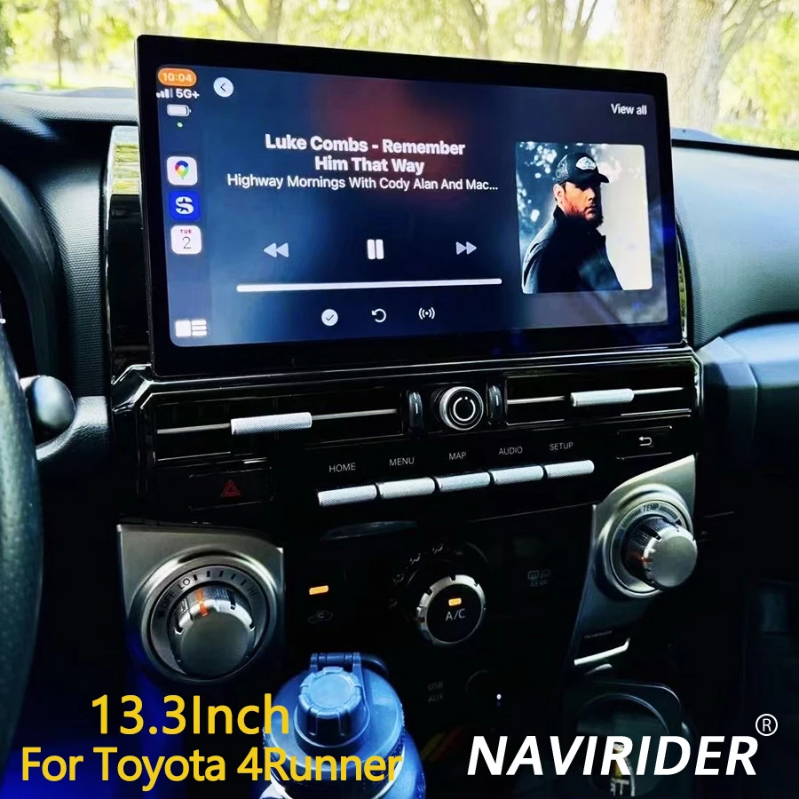 Android Carplay Auto Car Radio For Toyota 4Runner 2009-2022 4 Runner 4Runner Multimedia Video Player Gps Stereo Audio Headunit