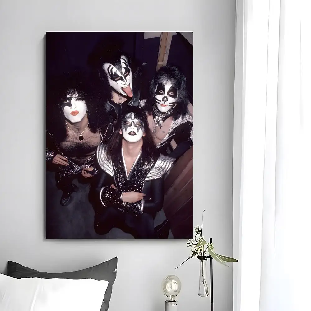 group  K-Kiss Poster  Self-adhesive Art Waterproof Paper Sticker Coffee House Bar Room Wall Decor view 6