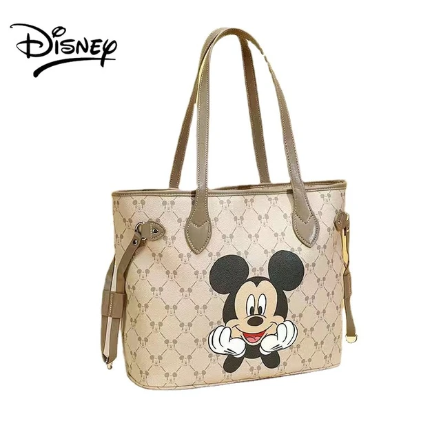 Disney bolso de hombro de Mickey para mujer bolsa de panales para mama con aislamiento para