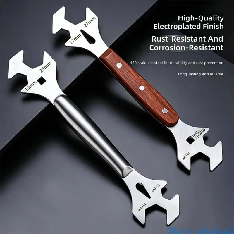 Oxygen Wrench Gas Cylinder Pressure Reducing Wrench Thickened Wear Resistant Quick Disassembly Multifunctional 448A