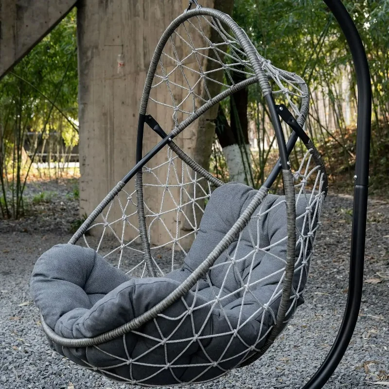 b1 Balcony Hanging Basket Rattan Chair Cradle Chair Swing Household Adult Outdoor Hanging Single Indoor Hanging Chair