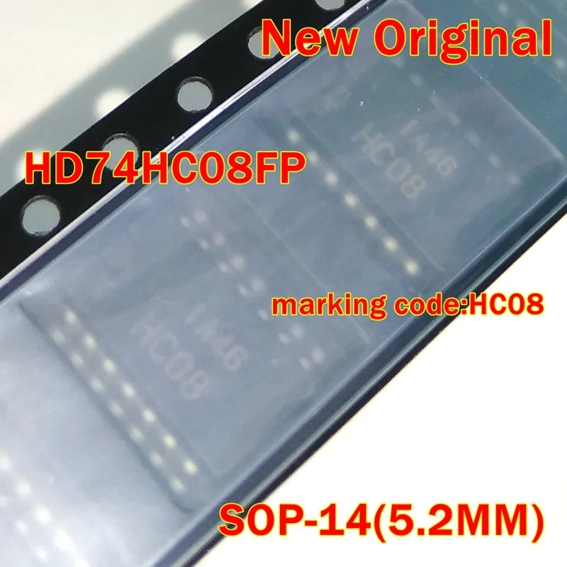 

1Pcs to 100Pcs Hd74Hc08Fpel Hd74Hc08Fp Sop-14(5.2mm) New Original Marking Code:Hc08 2-Input Four Positive and Gate Logic Chip