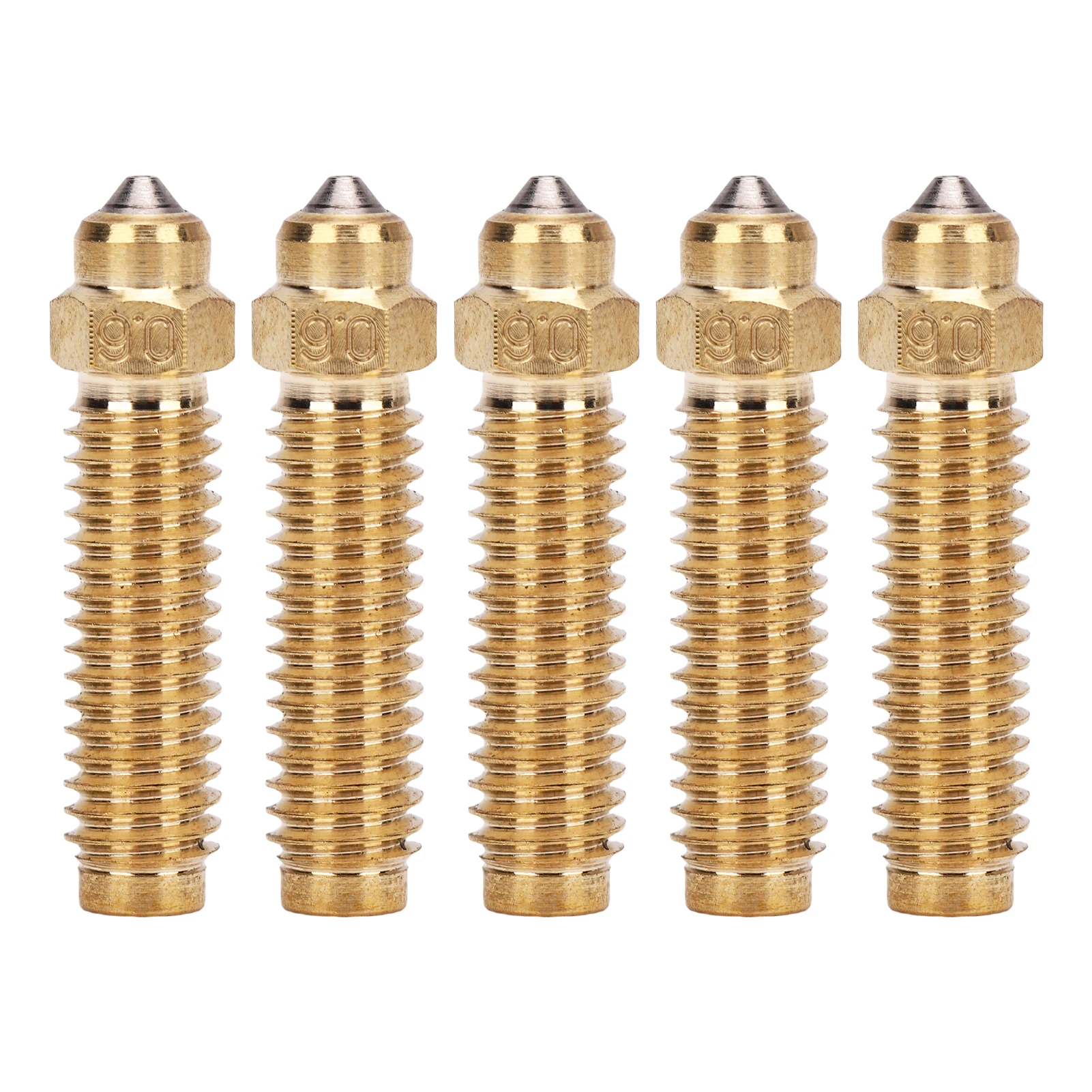 

Bimetal Nozzle Replacement for Elegoo Carbon 3D Printer 0.6mm Brass and Stainless Steel Nozzle 3D Printer Nozzle