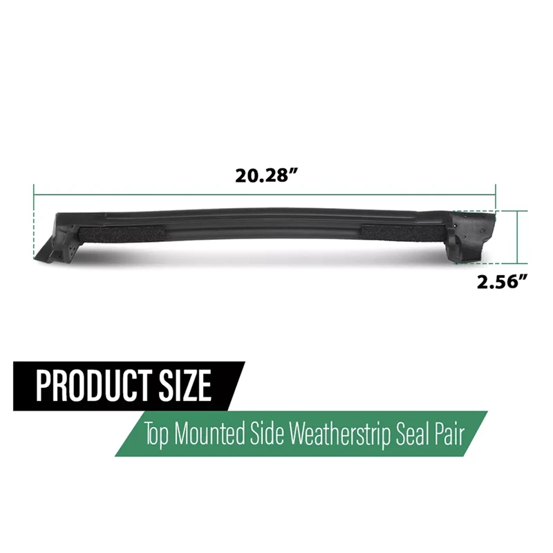

Front & Rear Top Mounted Side Weatherstrip Seal Fit for ChevroletHOTHOT
