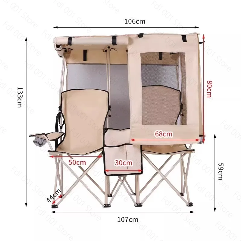 outdoor-folding-double-oxford-sunshade-chair-for-camping-fishing-beach-portable-metal-camping-chair-with-canopy