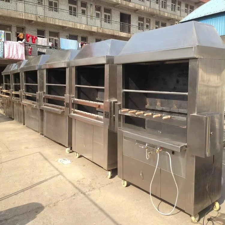 Factory Supply Barbecue Grill Trolley Roast Chicken Oven