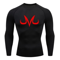 Z-Chemise de sport élastique à séchage rapide pour hommes, t-shirts de compression d'éléments d'anime, entraînement de gym, sous-vêtements de fitness, serré en Y