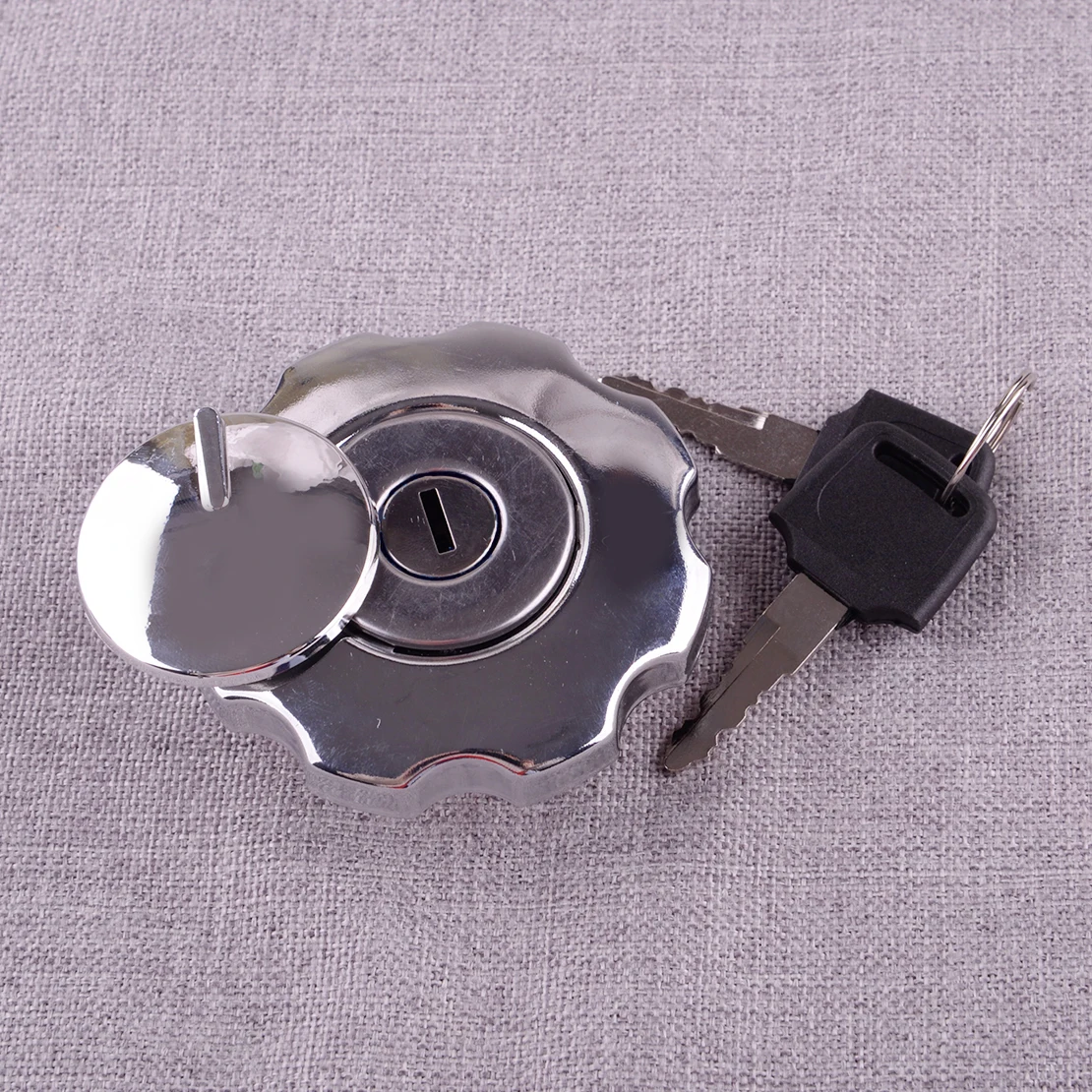 NEW Fuel Tank Cap Gas Cover Locking With 2 Key For Motorcycle ATV Dirt Bike Universal