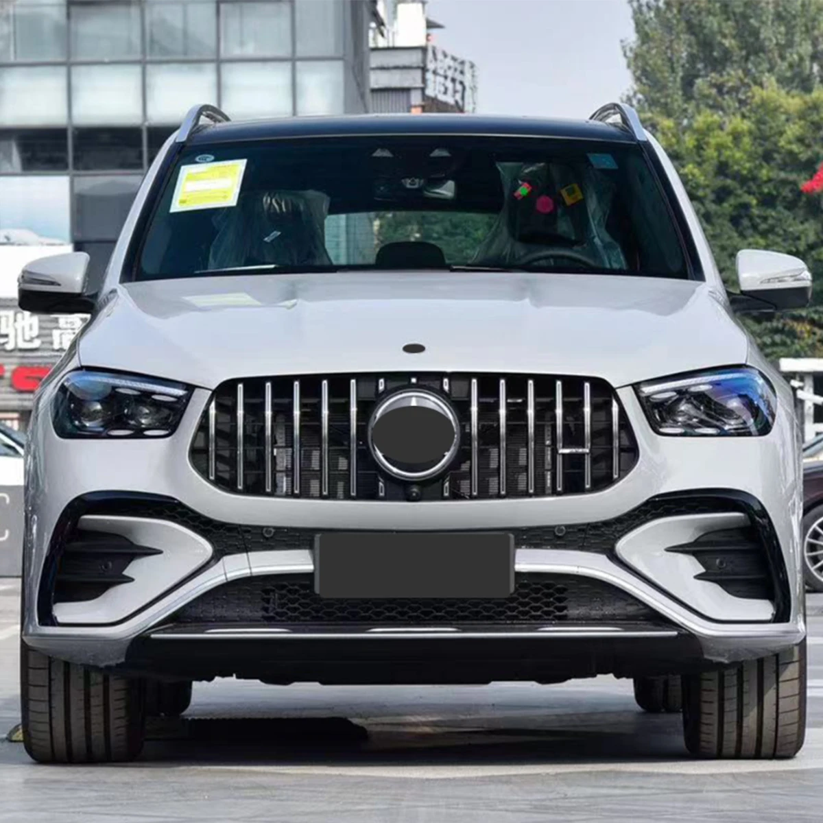

Car body kit for Mercedes benz GLE350 GLE450 GLE500 W167 2020 2021 2022 2023 year facelift 2024 GLE53 model with bumpers grille