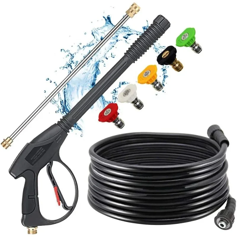 

Selkie Pressure Washer Gun with Extension Wand and 26" Hose, Pressure Washer Gun with 26inch Pressure Washer Hose