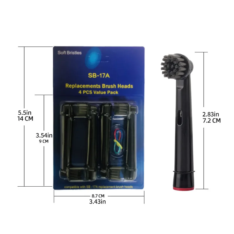 Electric Toothbrush Replacement Brush Heads for Oral Basic Cleaning -B Toothbrush Nozzle Bristles D100 D25 D30 D32 4739 3709 374 image 6