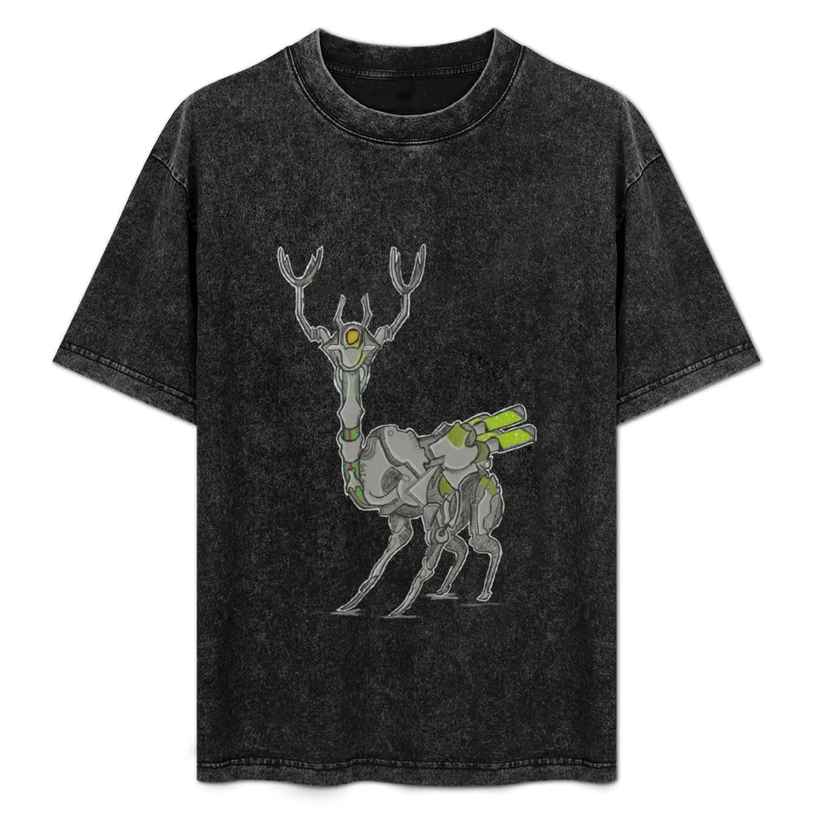 

Horizon Zero Dawn Cartoon Grazer T-Shirt Creative Graphic Tee Shirt