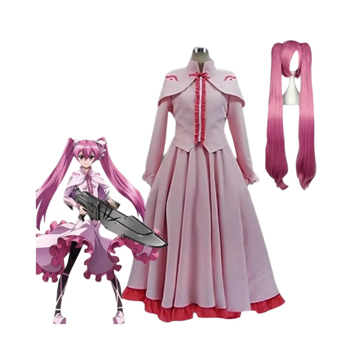 

Anime Akame ga Kill Mine Dress Cosplay Costume Custom Made Any Size