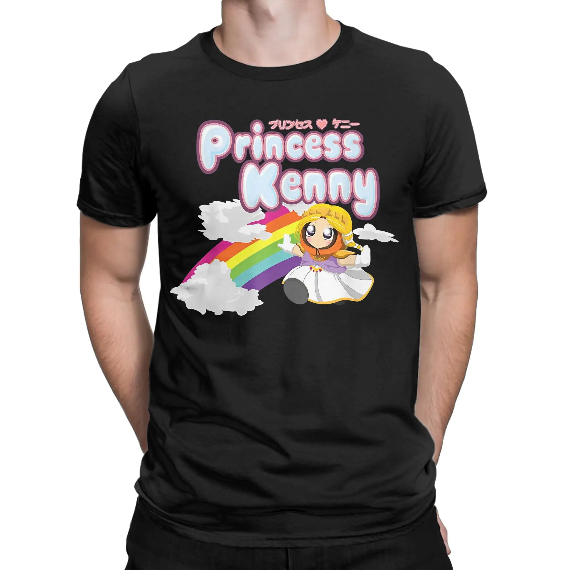 Camisetas South-Parks Princess Kenny para hombre, camisetas de algodón impresionantes, camiseta con cuello redondo, ropa de manga corta 4XL 5XL
