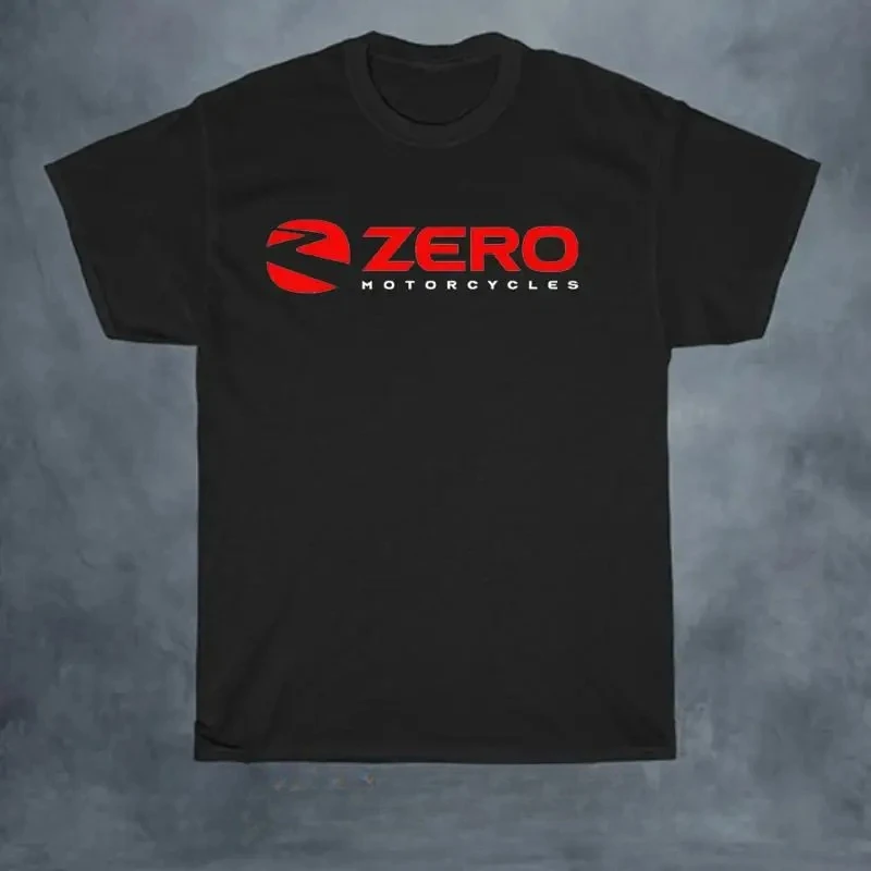 

Zero Motorcycles Electric Motorbike Graphic T-Shirt, Men's Black Cotton Short Sleeve Tee