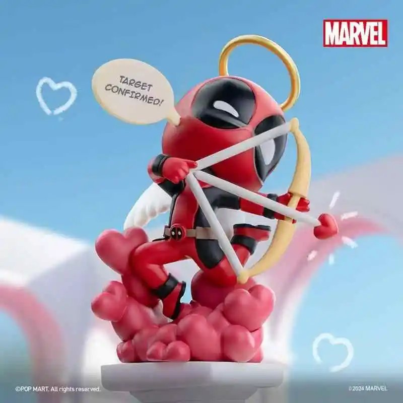 Marvel Deadpool Series Blind Box Anime Figurka Model Mini Model Film Zabawka Animacja Pulpit Tide Play Moda Prezent Dekoracja Lalka