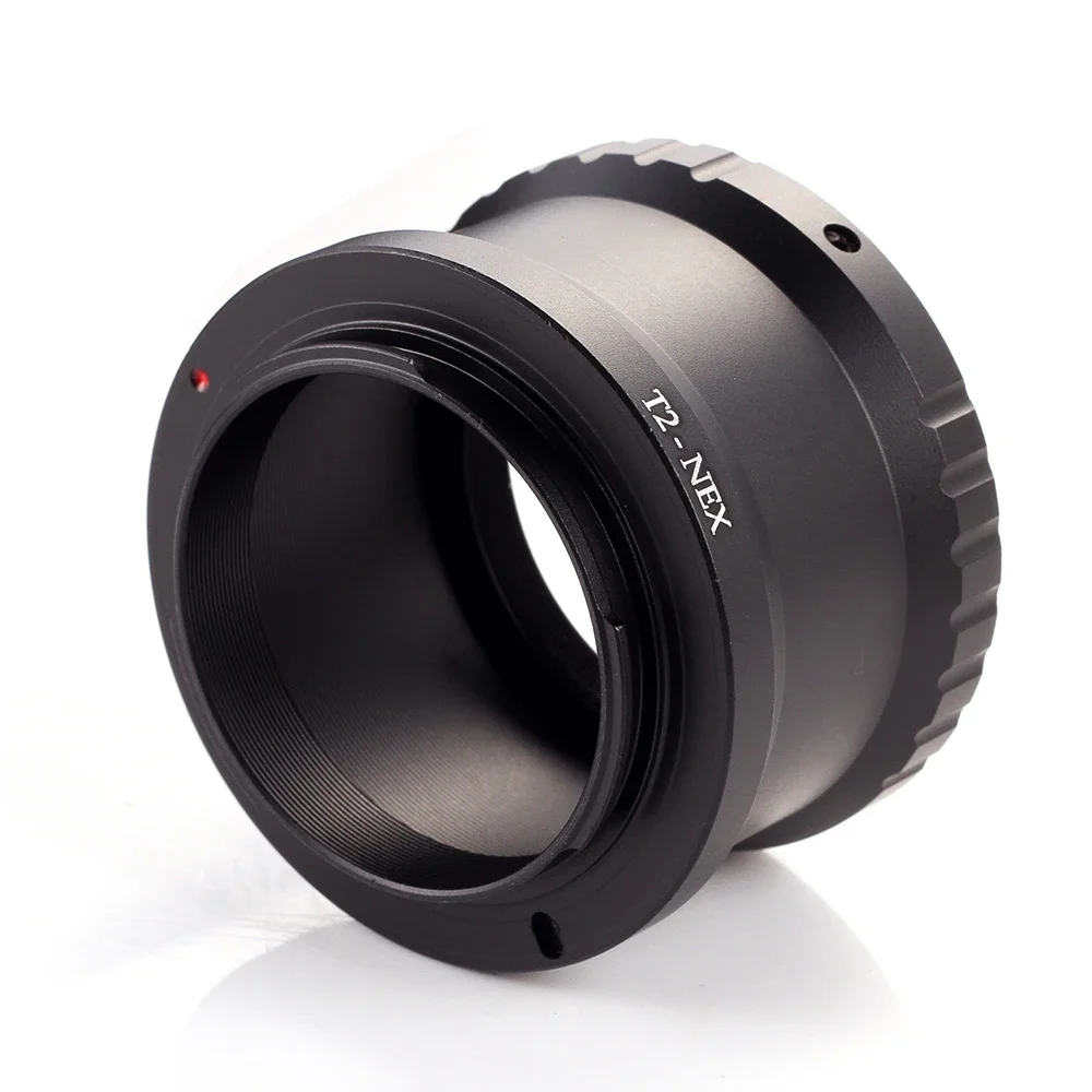 T2-NEX Telephoto Mirror Lens Adapter Ring for Sony NEX E-Mount Cameras To Attach T2/T Mount Lens