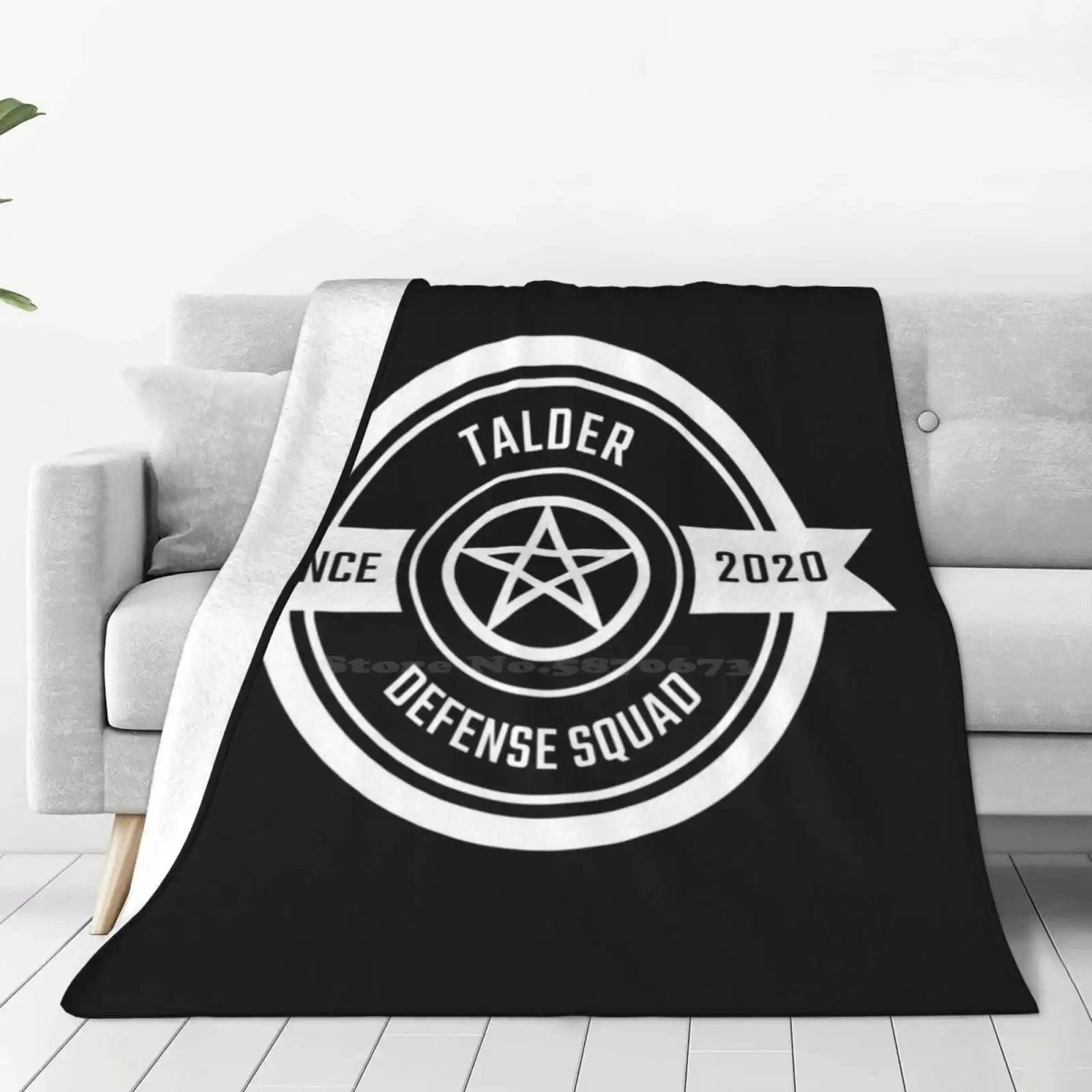 Talder Defense Squad 02 Blanket Soft Warm Travel Portable Blanket Tally Craven Cadet Craven Sarah Alder General Alder Talder