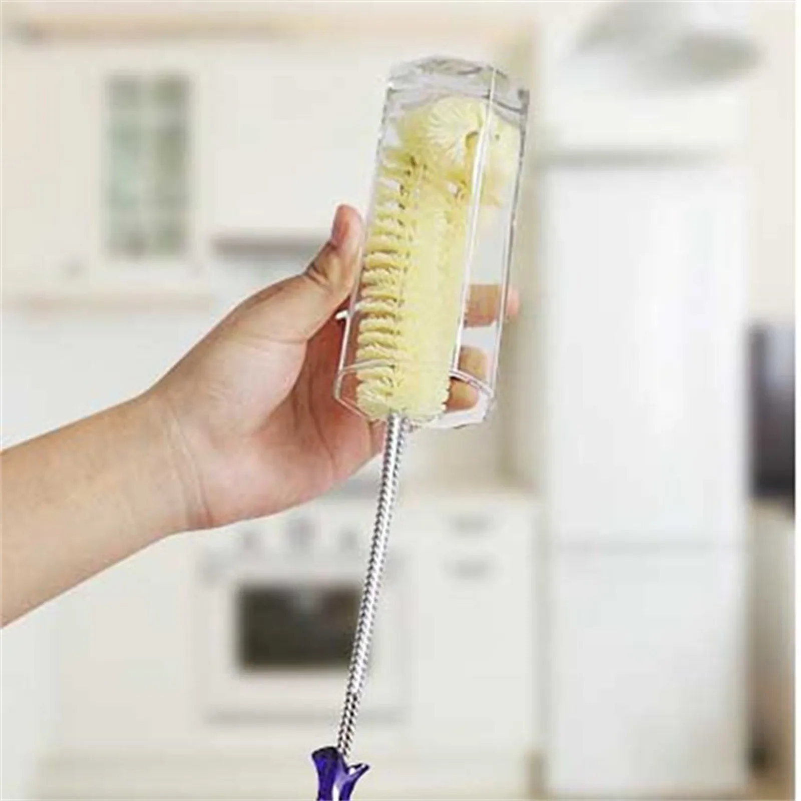 Long Handle Flexible Bottle Cleaning Brush, Thermos Teapot  Cleaning Brush, Cup Brush, Kitchen Cleaner Tool