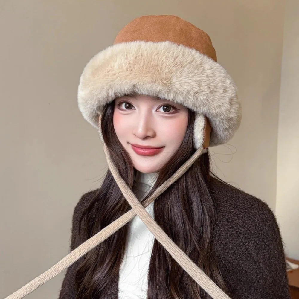 New Winter Earflap Hat Cold Resistant Full Coverage Pilot Cap Windproof Fisherman Hat Outdoor Activities