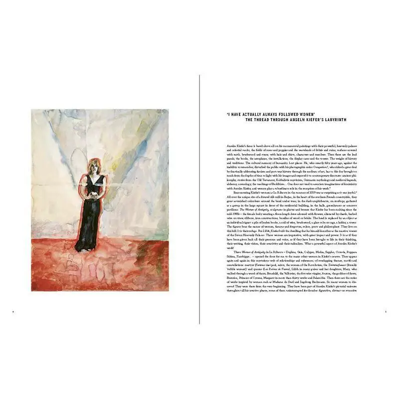 Anselm Kiefer The Women Petra GiloyHirtz Prestel Publishing 9783791377865 Book