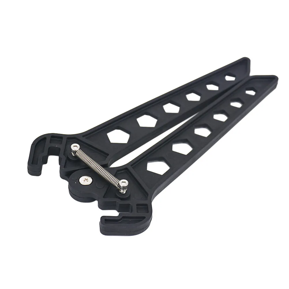 

Black Kickstand for Recurve Compound Traditional Bows Scissors Style Clip on Limb Lightweight Field 3D