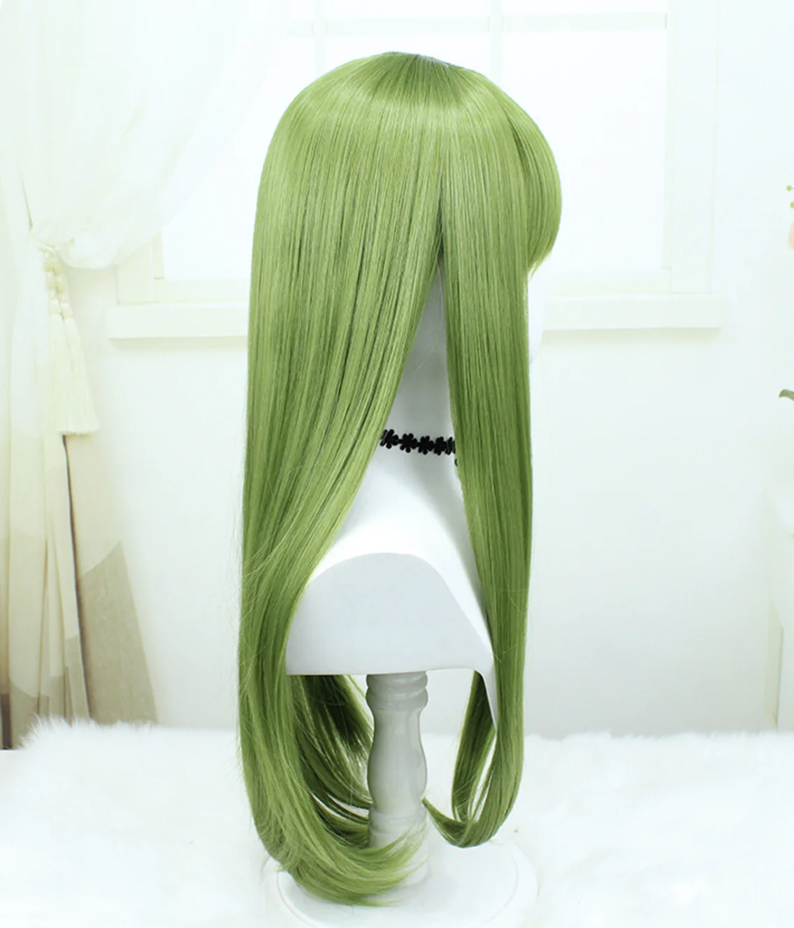 Anime The Fox Spirit Matchmaker Rongrong Tushan Manga Long Green Wig