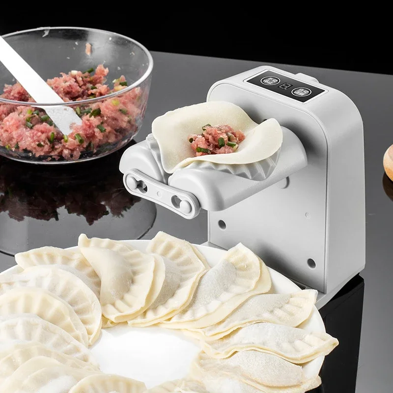 

Electric Dumpling Maker Machine Automatic Press Dumpling Skin Ravioli Mould Kitchen Tool Accessories