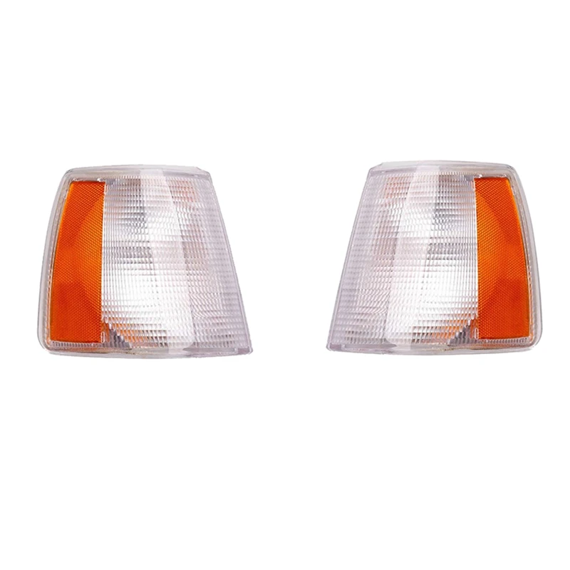 

2 Pcs Car Turn Signal Light Corner Lamp Replacement For Volvo 940 960 740 1990-1995 Right & Left