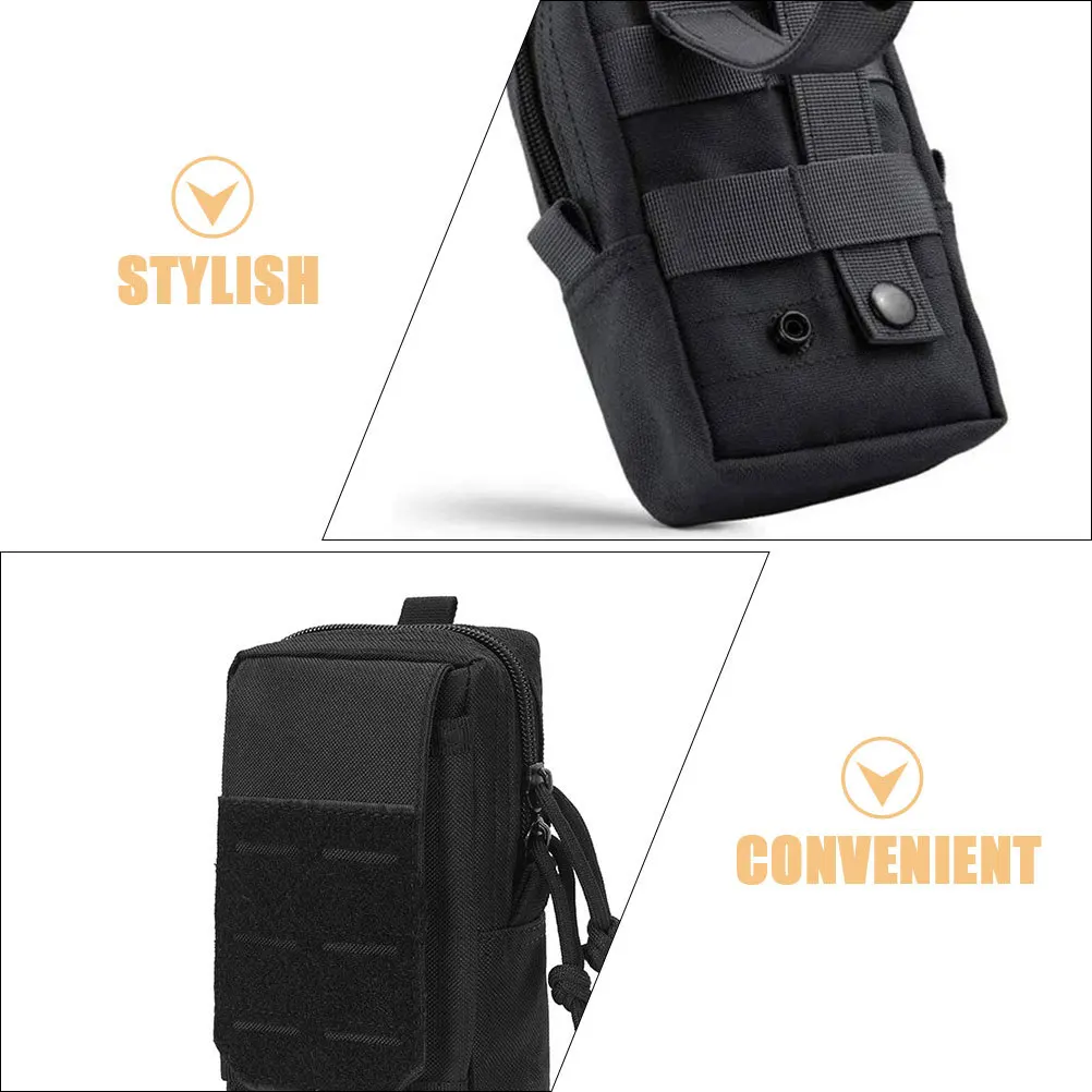 

Tactical Waterproof Small Bag Multipurpose Slim Utility Belt Pouch Outdoor Waist Pack Cell Phone Holder