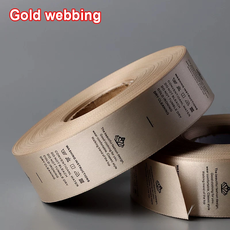 Customized Washing Mark Spot Component Home Textile Clothing Tag Size Calibration Certificate of Conformity Trademark view 5