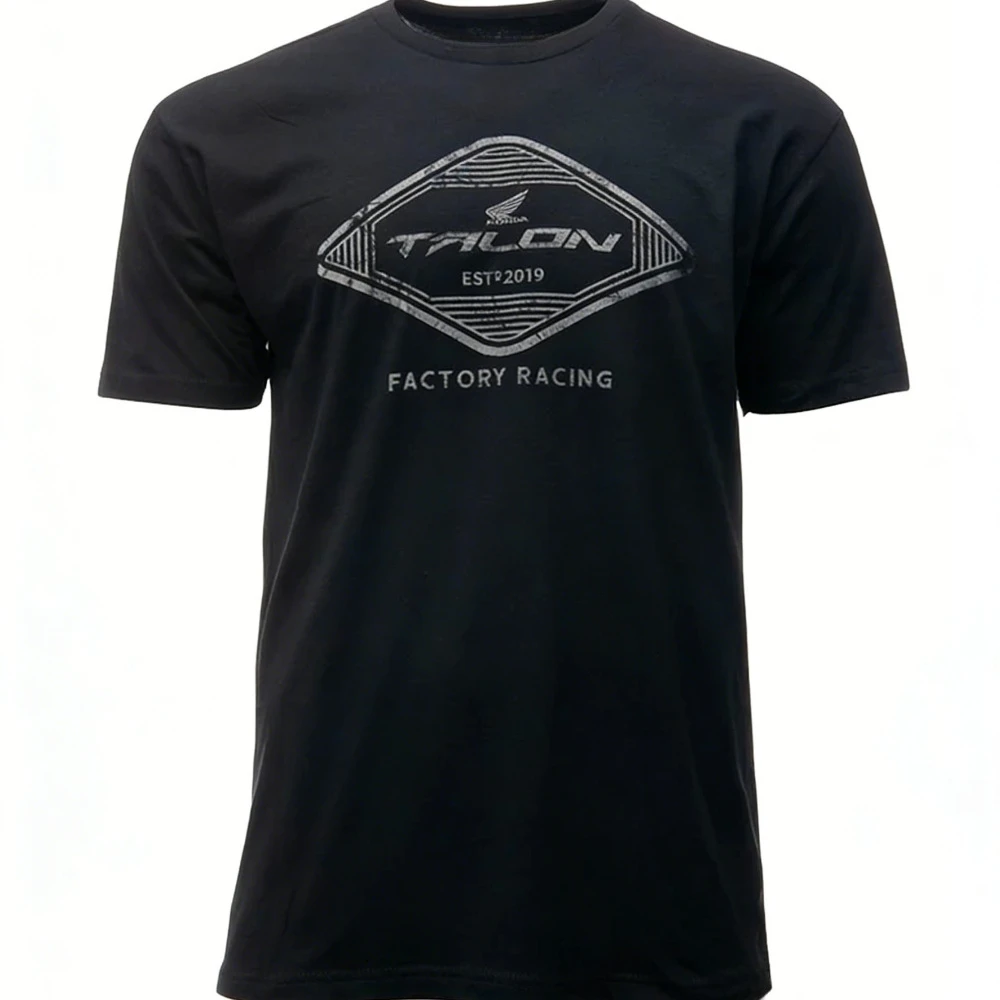Honda Herren- und Damen-T-Shirt Honda Talon Sommer-Motorrad-Sport-T-Shirt Racing Kurzarm-Frühlings-Radsport-Offroad-Freizeitoberteil