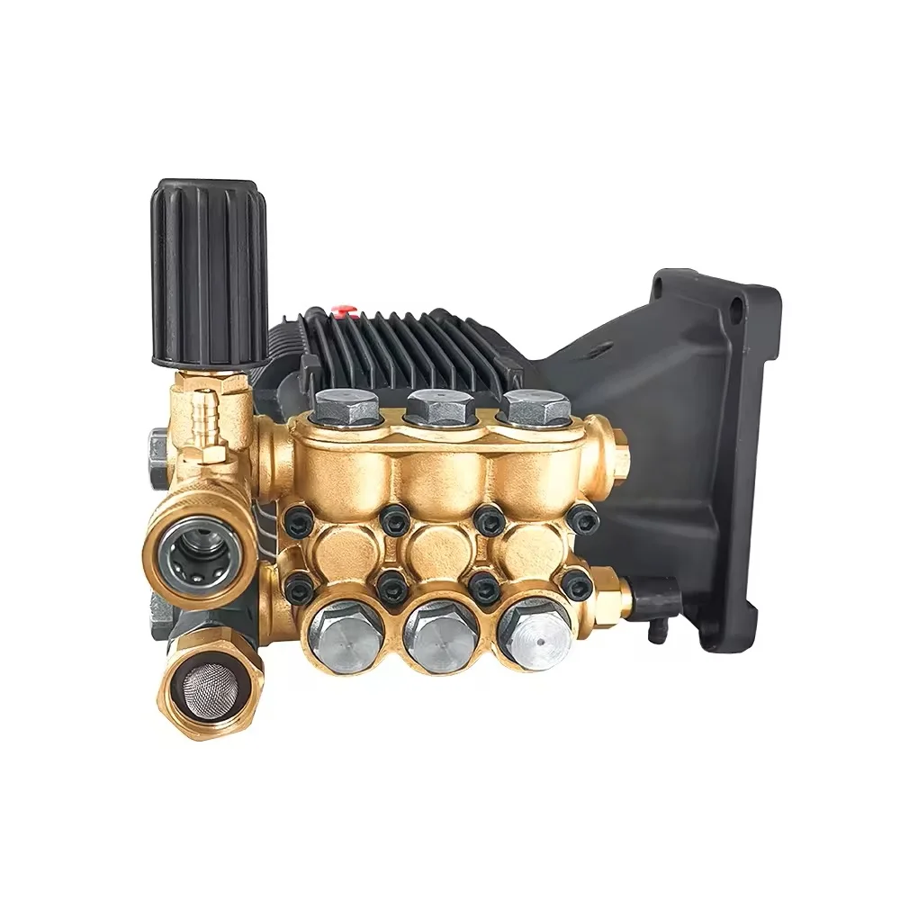 High Pressure Washer Pump DBC-A5 Brass Triplex Plunger Pump 206-248Bar 3.3-5.7GPM Female shaft 1