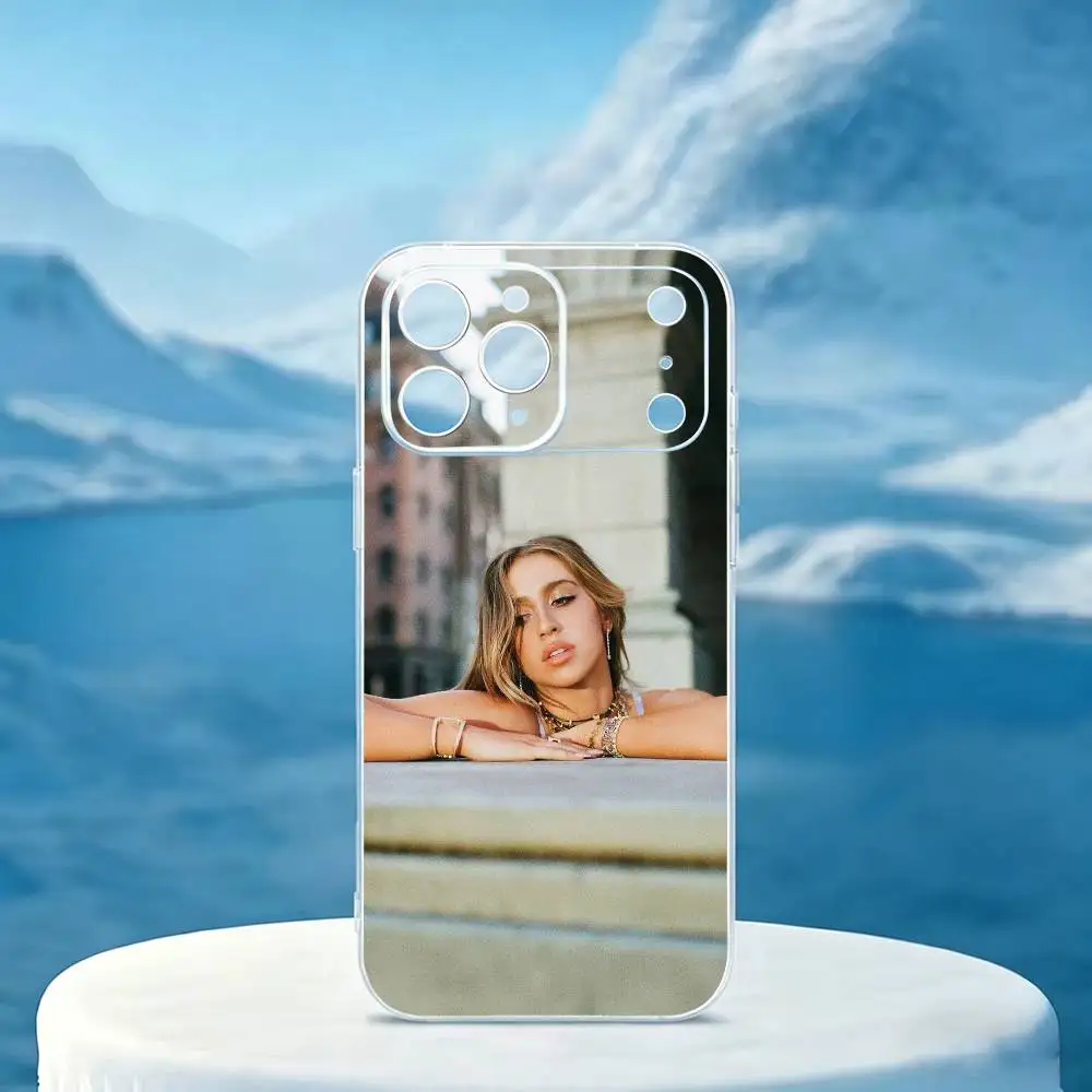 Canadian Pop Singer Tate McRae  Phone Case For iPhone 14 16 15 17 13 12 11 Pro Max Plus Transparent TPU Soft Case