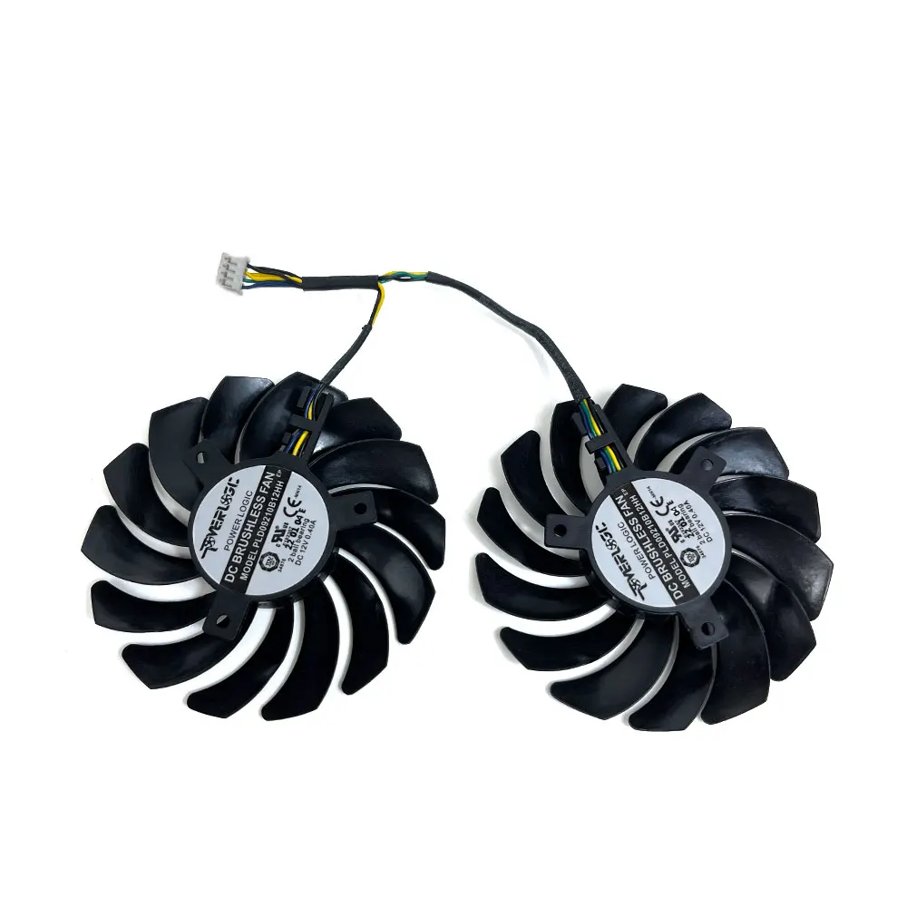 2PCS/SET PLD09210S12HH GTX 1660 SUPER VENTUS XS OC GPU FAN，FOR MSI GTX 1660、1660 SUPER、1660 TI VENTUS XS Video card cooling fan
