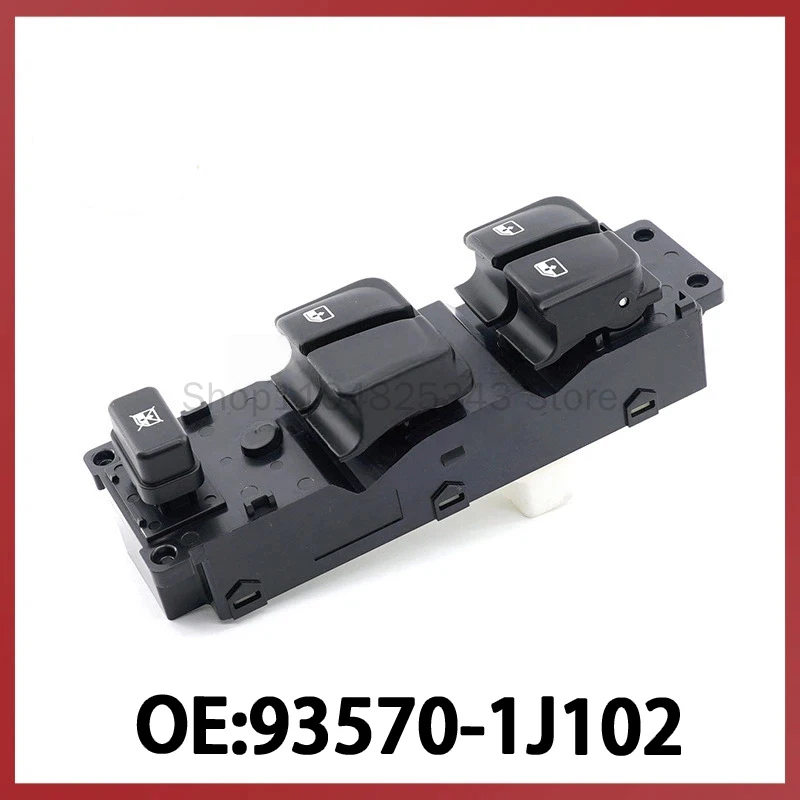 

93570-1J102 для Hyundai i20: Переключатель управления стеклоподъемником, кнопка регулировки электростеклоподъемника