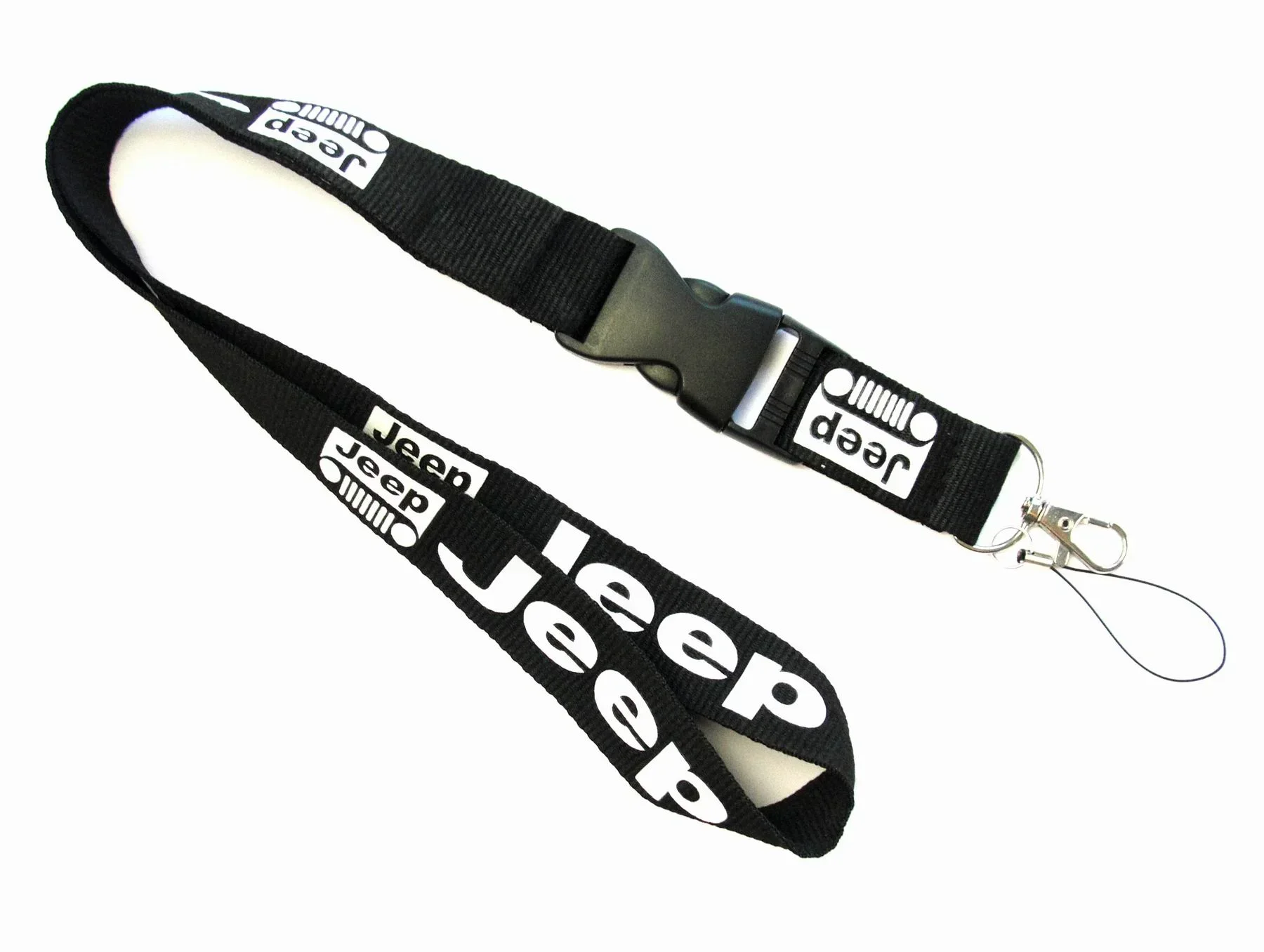 Car Logo Key Pendant Holder for Jeep Grand Cherokee Liberty Renegade Wrangler Patriot Compass Nylon Rope Lanyard Strap Keychain view 4