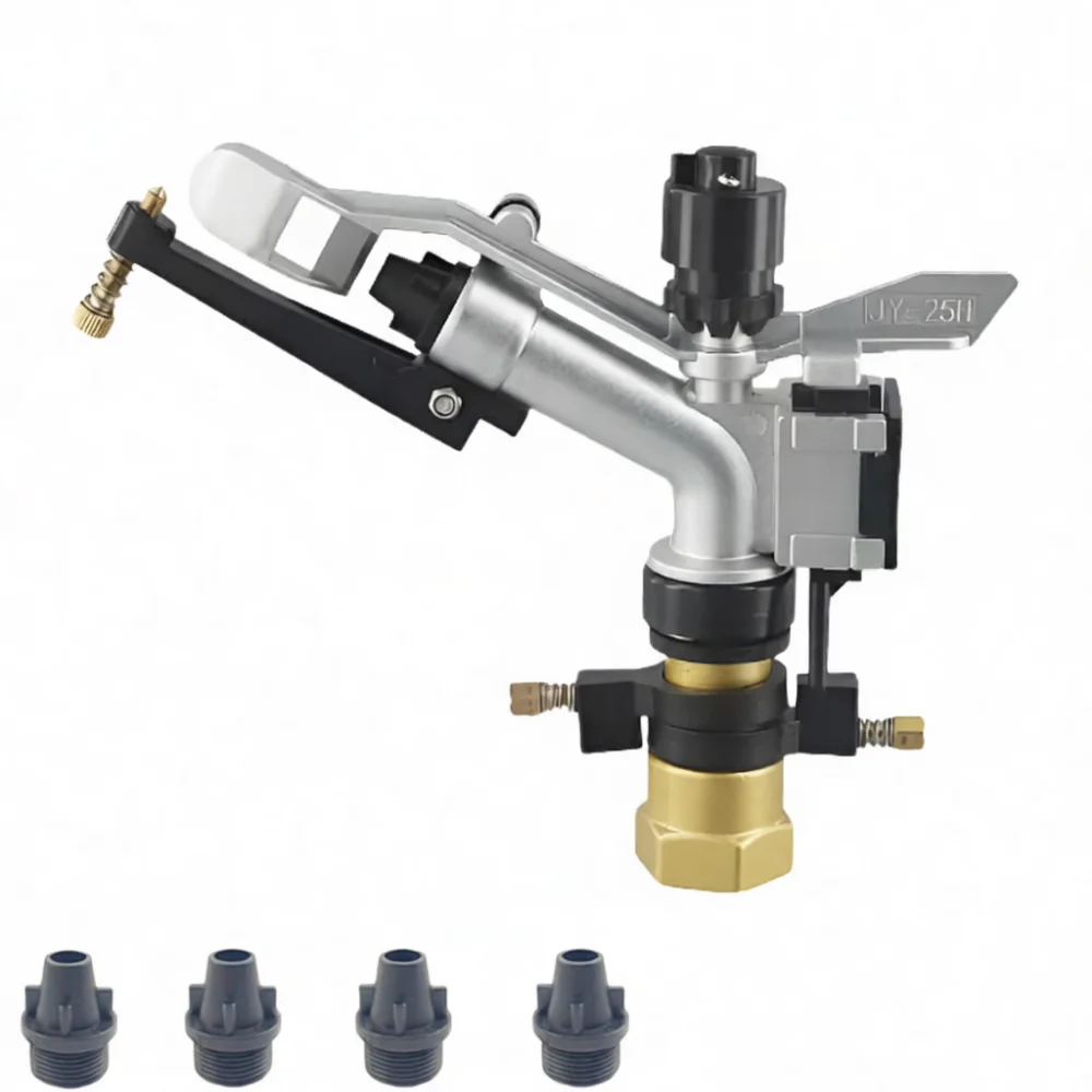 Heavy Duty Rocker Sprinkler 360 Degree Automatic Rotating Applicator For Farm Orchard Garden Lawn Dust Suppression System
