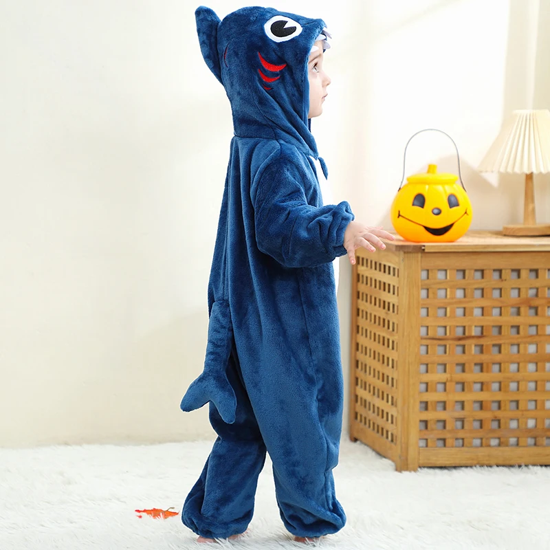 MICHLEY Karneval Baby Strampler Flanell Cosplay Kleinkind Säugling Kleidung Overall Bodysuits Jumpsuit Kostüm für Mädchen Jungen – Detail 24