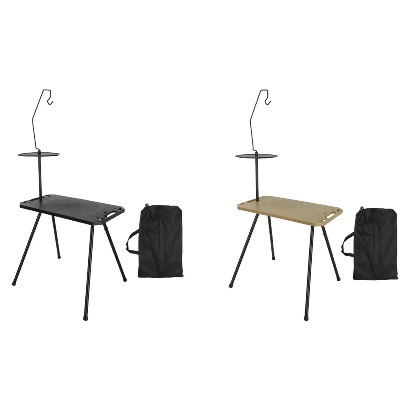 

Складной стол для кемпинга на открытом воздухе, легкий многоцелевой прямоугольный стол, прочный с сумкой для переноски со съемными ножками для пляжного пикника