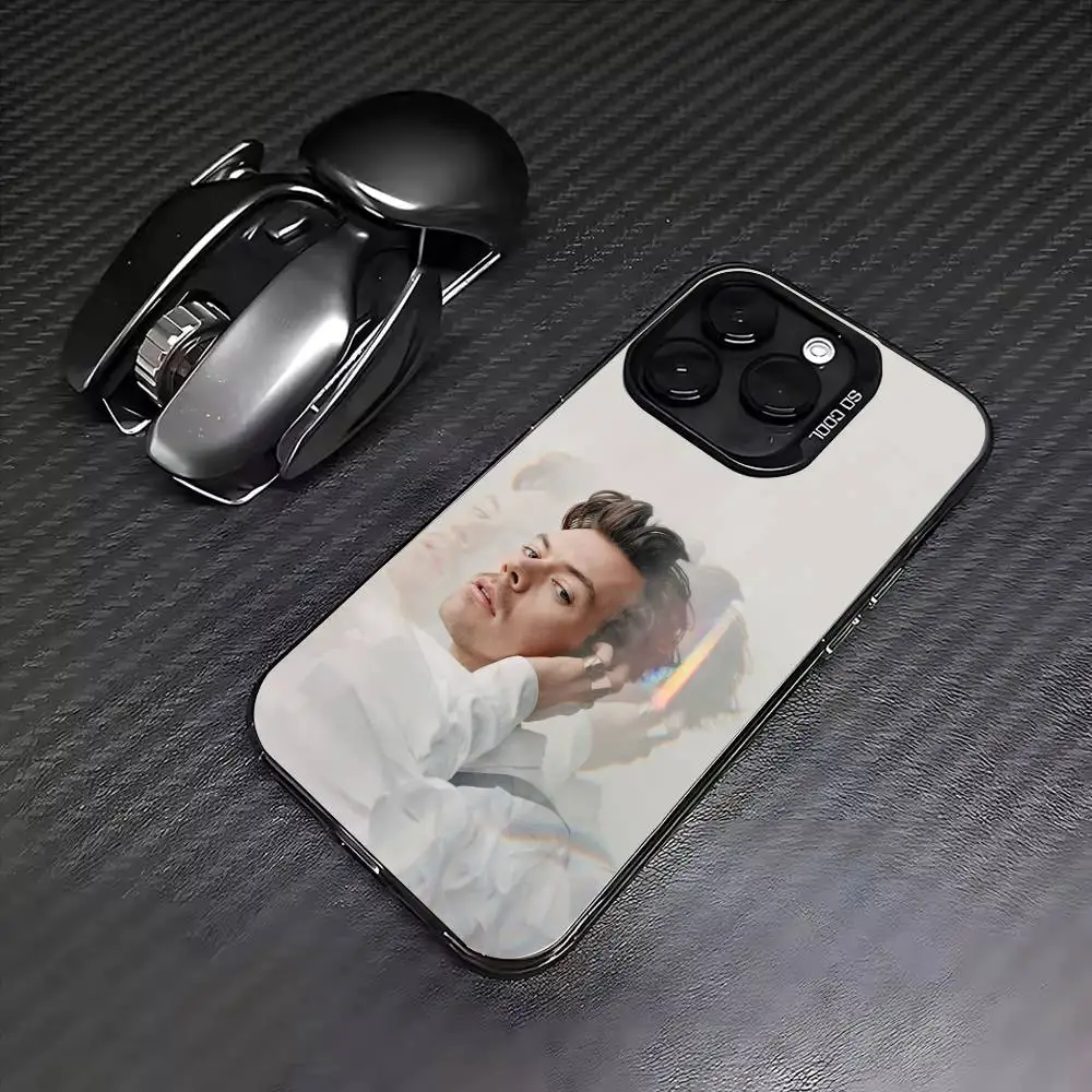 Singer H-HaRRy S-Styles Phone Case For iPhone 17, 16,15,14,13,12,11 Plus,Pro Max, Colorful Silver Funda Cover - view 6