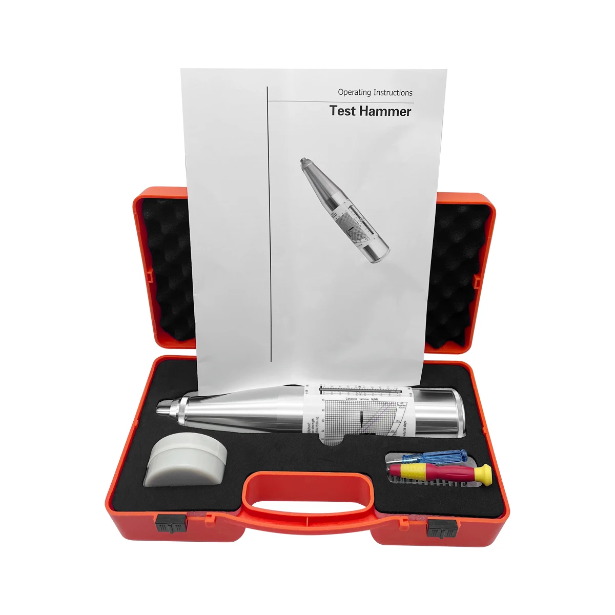 Portable ZC3-A Concrete Hammer Tester NDT Resiliometer Schmidt Hammer With English