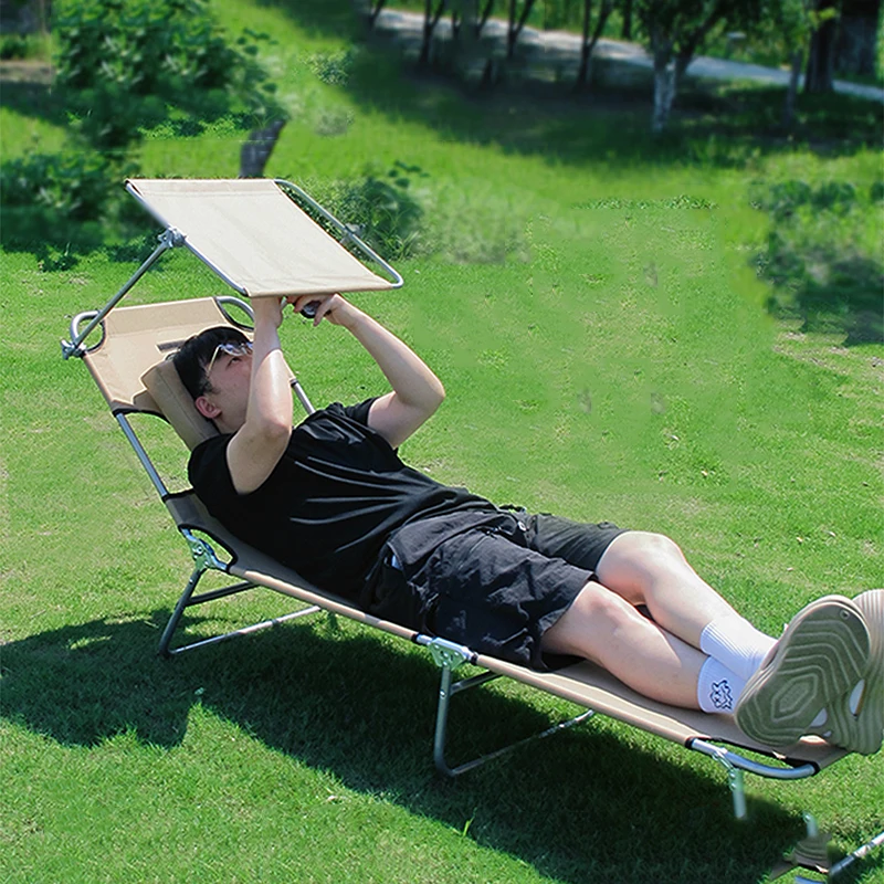 

Outdoor Bed Lawn Chairs Deck Chairs Bedchair Relaxing Camping Designer Deck Chairs Patio Fishing Sun Lounger Out Door Furniture