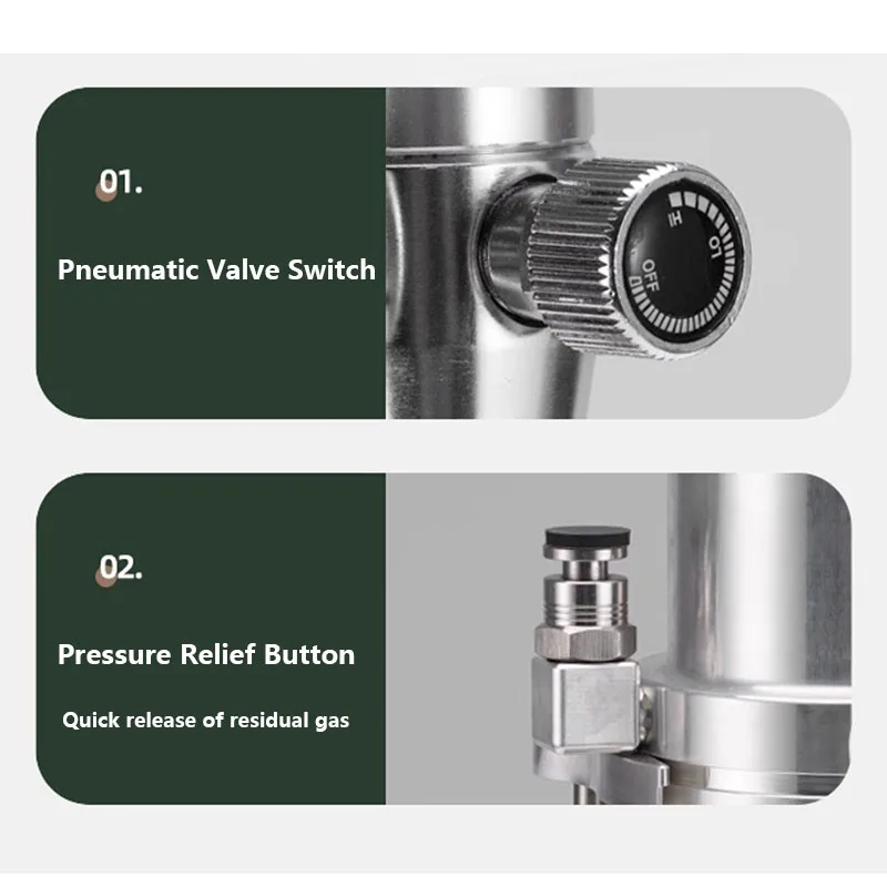 Pneumatic Coffee Machine Professional Espresso Home Extraction Variable Pressure Coffee Maker Italian Mocha Pot Coffee Machine