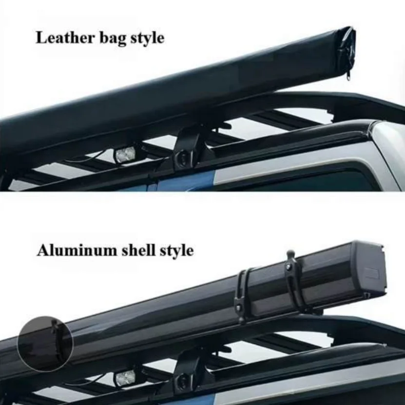 

Best-Selling Semi-Automatic SUV Truck Car Awning Waterproof Aluminium Overland with LED Modern Canvas Roof Top Tent
