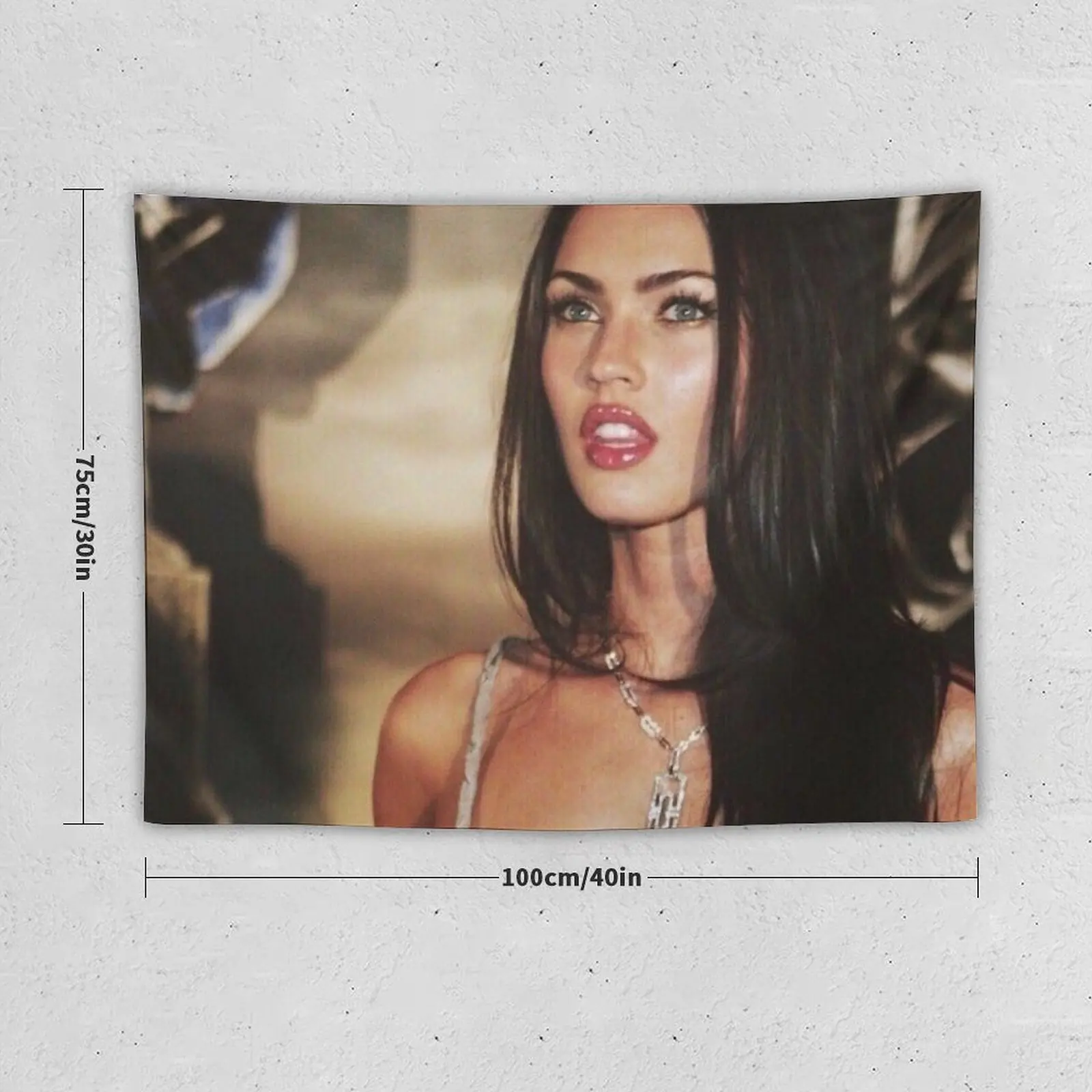 Megan Fox : aesthetic Tapestry Wall Decor Hanging House Decor