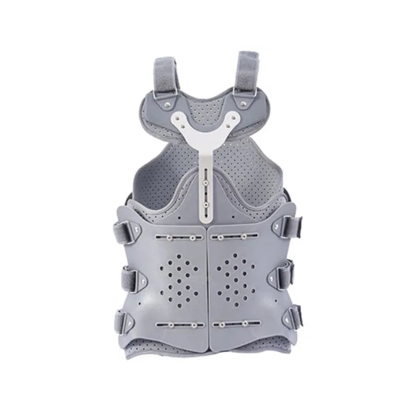 Adjustable chest and waist fixator, orthopedic spine fixator, adult chest and waist support