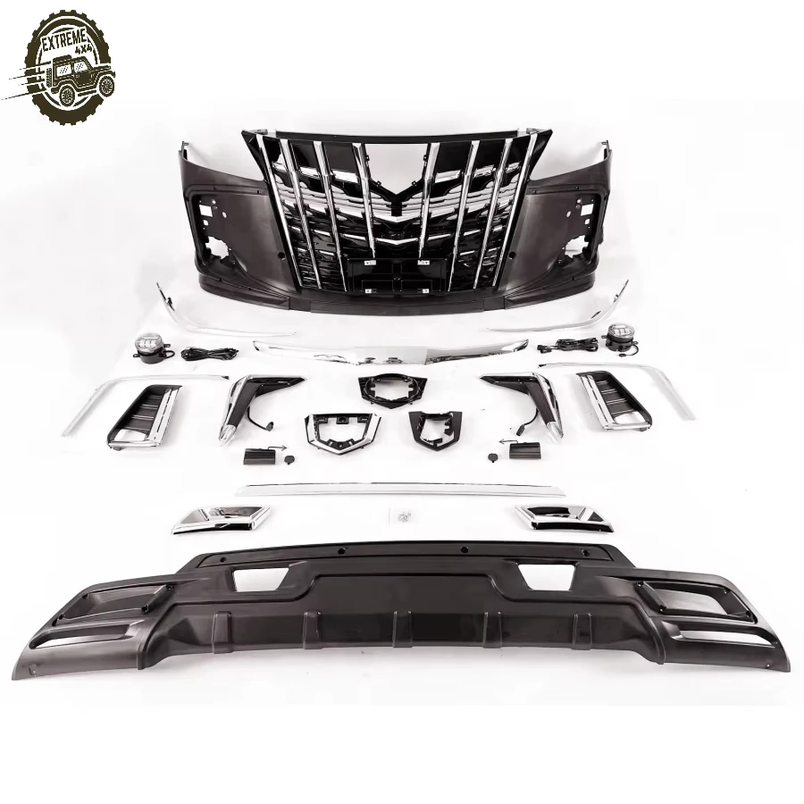 Car Accessories Front Bumper Facelift Conversion Bodykit Body Kit for Toyota Innova 2023