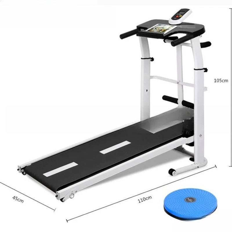 

Treadmill Household Small Indoor Folding Simple Mini Silent Mechanical Walking Machine